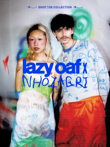 LO x Nhozagri Fitted Top – Lazy Oaf